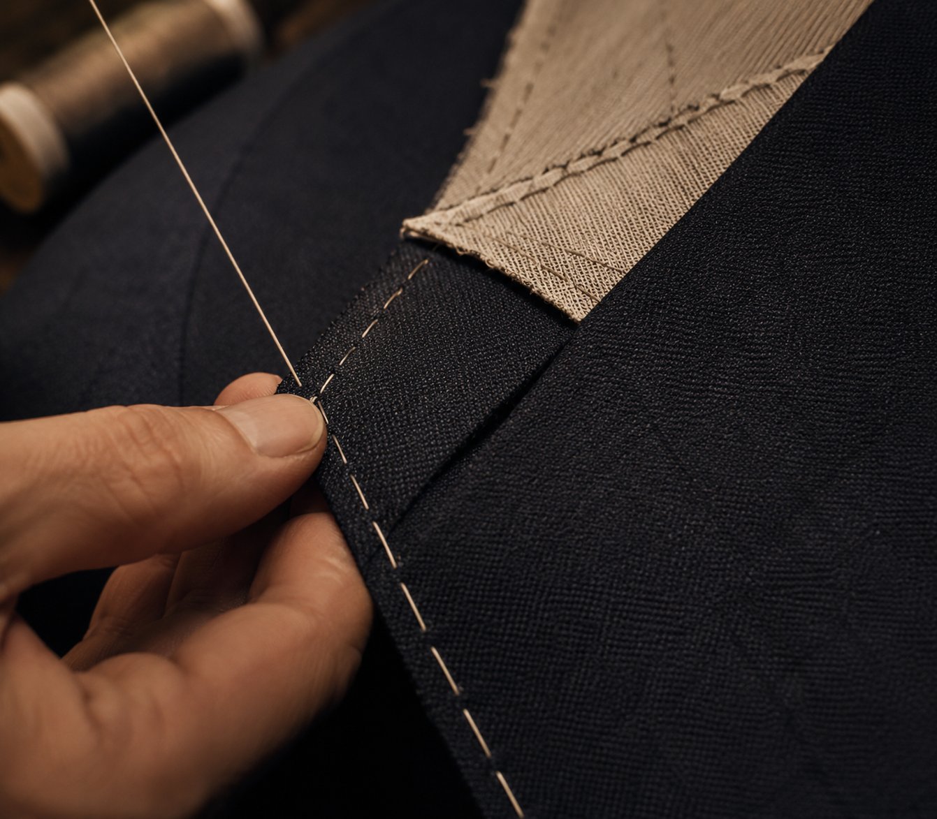 Detail — Hand Stitch
